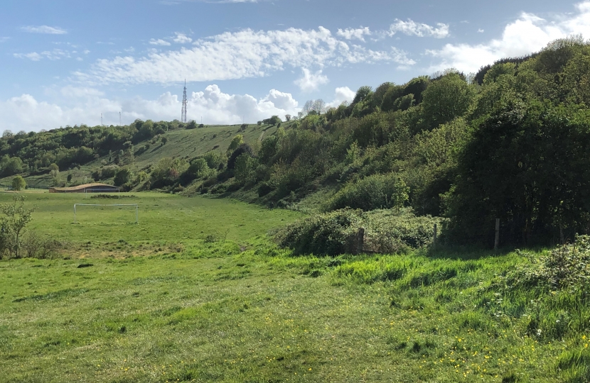 Whitehawk Hill is one of the 16 urban fringe sites under threat