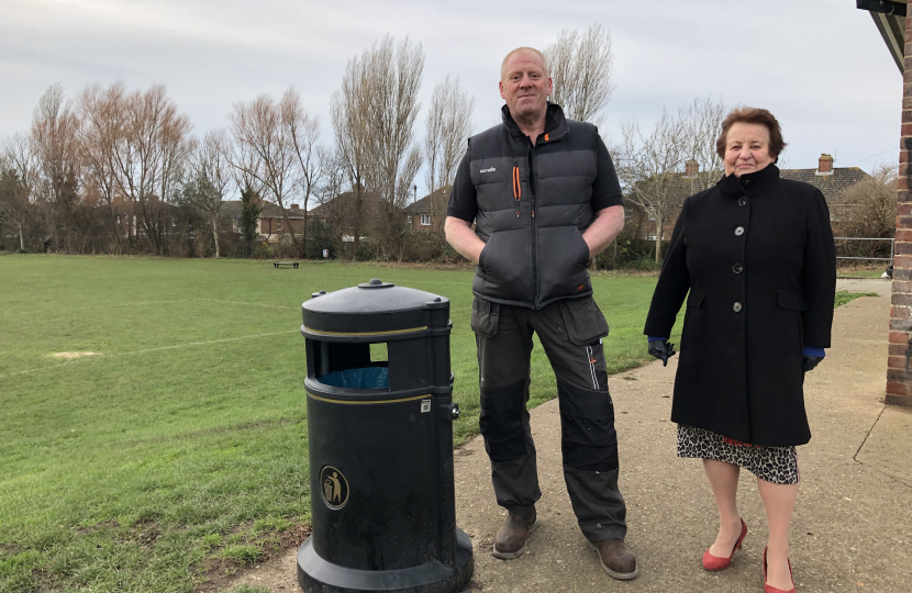 Councillor Nick Lewry and Councillor Dawn Barnett