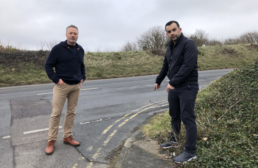 Robb Young and Paul Wood at Roedean Road, Roedean