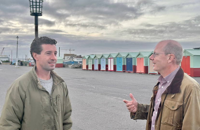 Cllr Robert Nemeth and Peter Revell