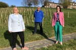 Conservative Group Leader Steve Bell with Conservative by-election candidates Anne Meadows and Emma Hogan