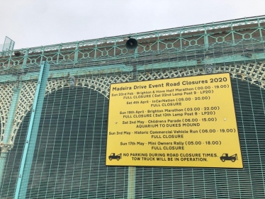 Events on Madeira Drive are under threat once more