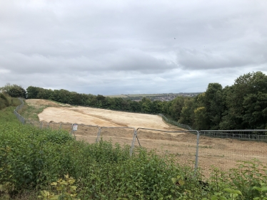 The greenfield site in Coldean where Labour and the Greens voted to build a high rise development