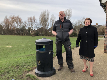 Councillor Nick Lewry and Councillor Dawn Barnett