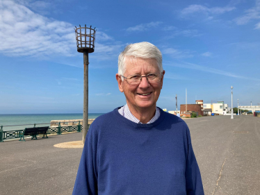 Councillor Garry Peltzer Dunn at Hove Beacon