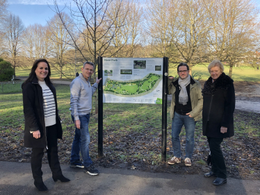 Westdene & Hove Park team, Emma Hogan, Ivan Lyons, Samer Bagaeen and Vanessa Brown