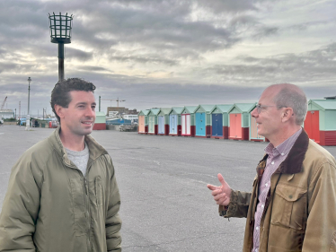 Cllr Robert Nemeth and Peter Revell