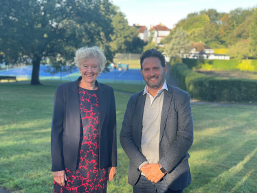 Hove Park Ward Councillors Vanessa Brown & Samer Bagaeen