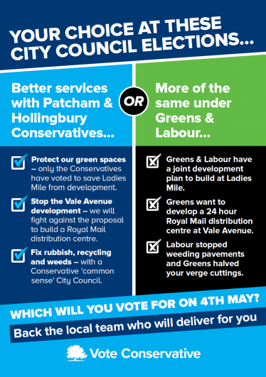 Your choice in Patcham & Hollingbury ward